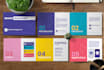design a minimalist logo with brand style guide