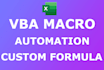 automate your excel tasks using custom vba solutions