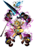 draw a cute furry oc, fursona or anthro character
