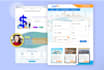 do HTML landing page design