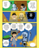 draw four panel comic for you