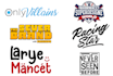 design custom, text, lettermark, business design logo and brand identity