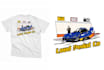 create a hand drawn t shirt design for surf, skate, fishing, and extreme sports