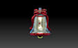 make 3d model of a christmas ornament