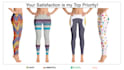 design stylish, custom and trendy leggings , and capri