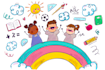 draw kids book  and storybook illustration