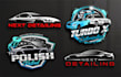 make outstanding automotive, auto detailing, car wash logo
