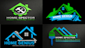 make outstanding home repair, roofing, remodeling, handyman logo