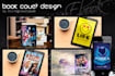 do professional and eye catching ebook and  book cover design front alone