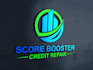 design credit repair accounting, tax, business consulting and financial logo
