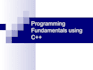 assist and teach you programming fundamentals with c