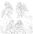draw sketches with your character