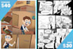 create an amazing superhero or fantasy comic illustration