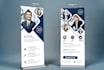 design creative roll up, banner