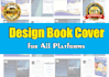 design incredible kindle paperback, ebook cover, amazon cover, book cover design