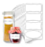 create 33up, 30up labels, address mailmerge, jar labels