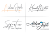 design handwritten, signature, calligraphy logo
