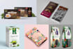 create box packaging design, box design, bag, product sleeve