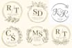 design wedding logo,wedding monogram,invitation or initials