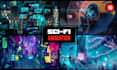 create a scifi animation for youtube intro or music video