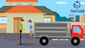 make junk removal explainer 2d animated promo video