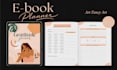 design ebook, worksheet, journal, planner, checklist