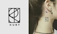 create line art symbol from your name