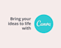 do graphic designs using canva