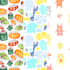 create cute vector seamless pattern textile for baby or kids