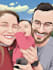 draw your couple photo into cartoon art