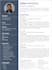 design professional resume, executive cv, modern cover letter