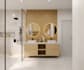 remodel your bathroom and shower area interior in 3d