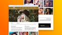 design professional web template by using adobe xd or figma