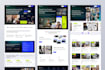 do UI UX, figma website design, home page