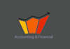 modern make design accounting and financial logo
