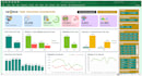 create custom excel dashboard, pivot table, report, graph, charts