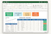 design professional excel dashboards with analytics support