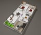 3d interior floor plan in 24 hours with corona rendering