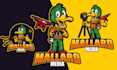 do professional animal cartoon character and mascot logo design