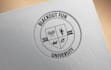design custom emblem crest, badge stamp university logo