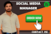 be your social media manager and sales associate
