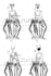 draw black and white horror creatures