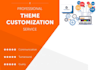 do wordpress customization or wordpress theme customization