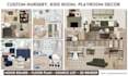 interior design baby nursery kids room playroom design package and links