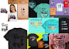 make trendy custom eye catchy pod business t shirt design superfast in 12hrs