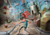 create illustrations in surreal style