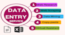 do efficient excel data entry and web research services