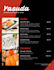 do a creative menu design in 1 hour