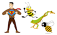 design a beautiful cartoon