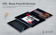 create a stunning electronic press kit, epk , media kit